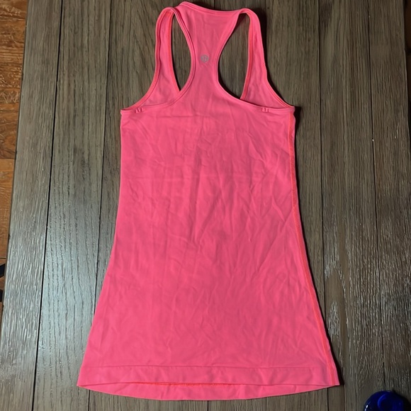 Lululemon Cool Racerback size 4 pink lemonade - Picture 3 of 4